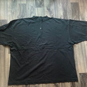 Men's Yeezy Gap Oversized Black Shirt